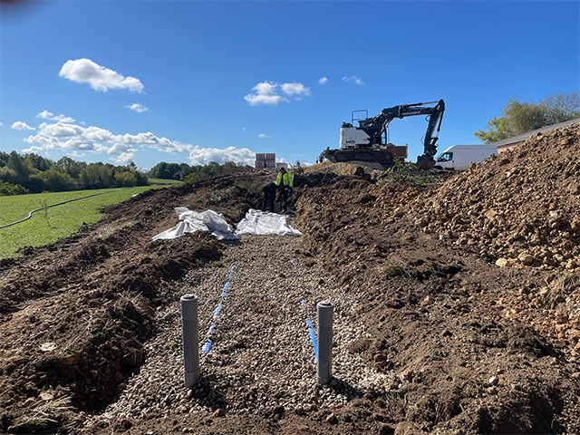 Travaux assainissement Périgueux